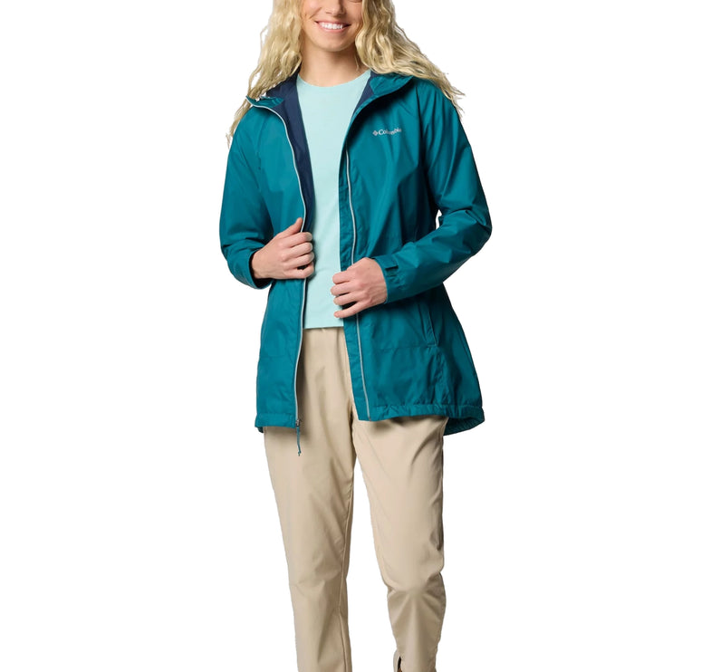 Columbia Women's Switchback II Lined Long Jacket River Blue