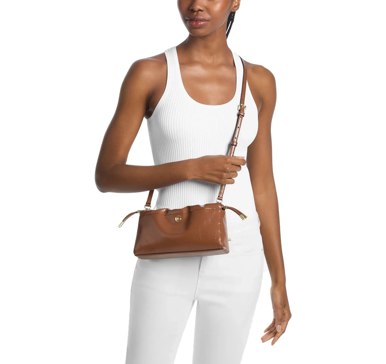 Michael Kors Women's Matilda Small Cinched Crossbody Bag Luggage