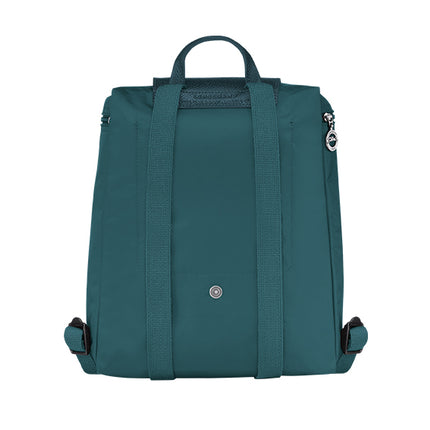 Longchamp Women's Le Pliage Green M Backpack Peacock