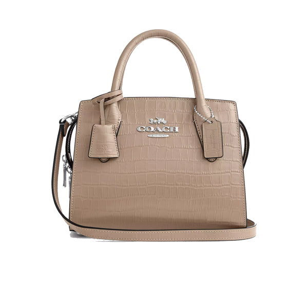 Coach Women's Andrea Carryall Bag Silver/Stone