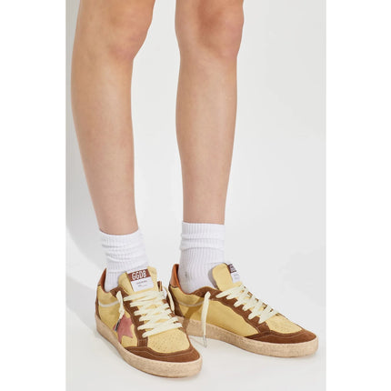 Golden Goose Women's Ball Star Sneakers Brown Pink Multi
