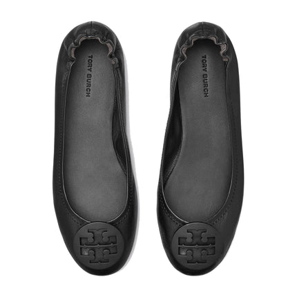 Tory Burch Women's Minnie Travel Ballet Perfect Black - Hemen Kargoda