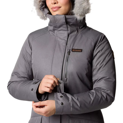 Columbia Women's Suttle Mountain Long Insulated Jacket City Grey