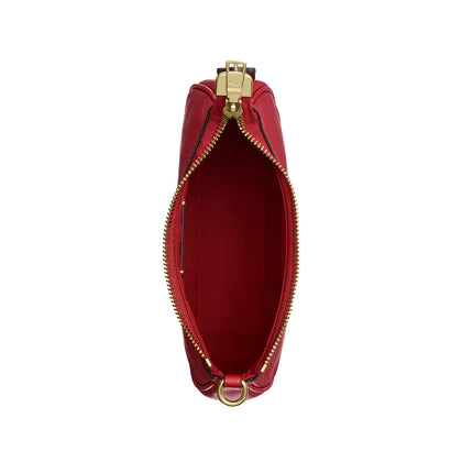 Coach Women's Soft Teri Mini Crossbody Bag Gold/Poppy