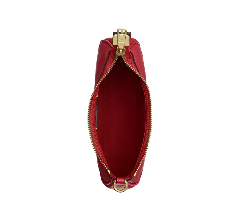Coach Women's Soft Teri Mini Crossbody Bag Gold/Poppy