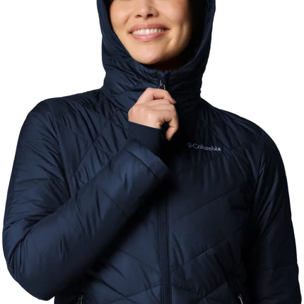 Columbia Women's Heavenly Hooded Jacket Collegiate Navy
