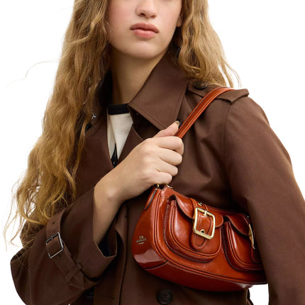 Coach Women's Ashton Bag Gold/Cinnamon