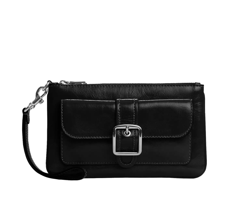 Coach Women's Ashton Wristlet Silver/Black