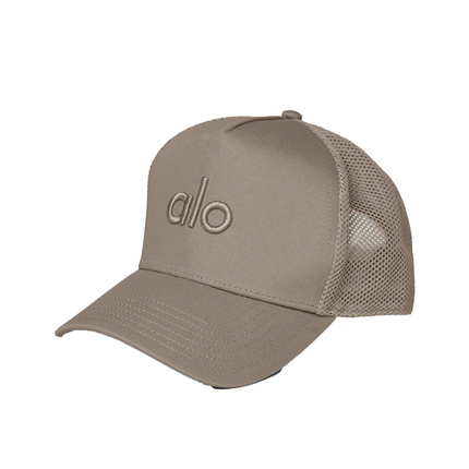 alo Unisex District Trucker Hat - Gravel