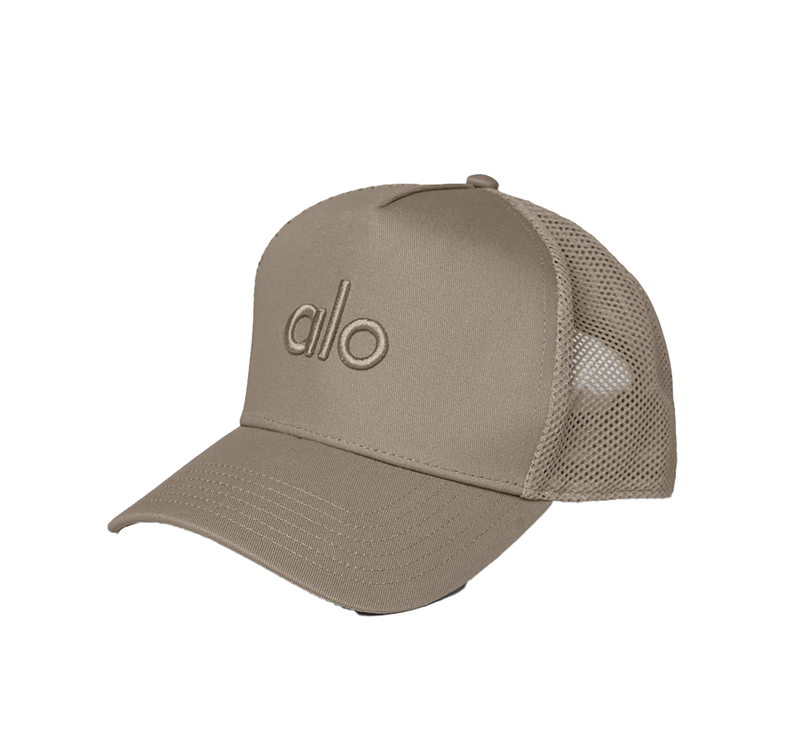 alo Unisex District Trucker Hat - Gravel