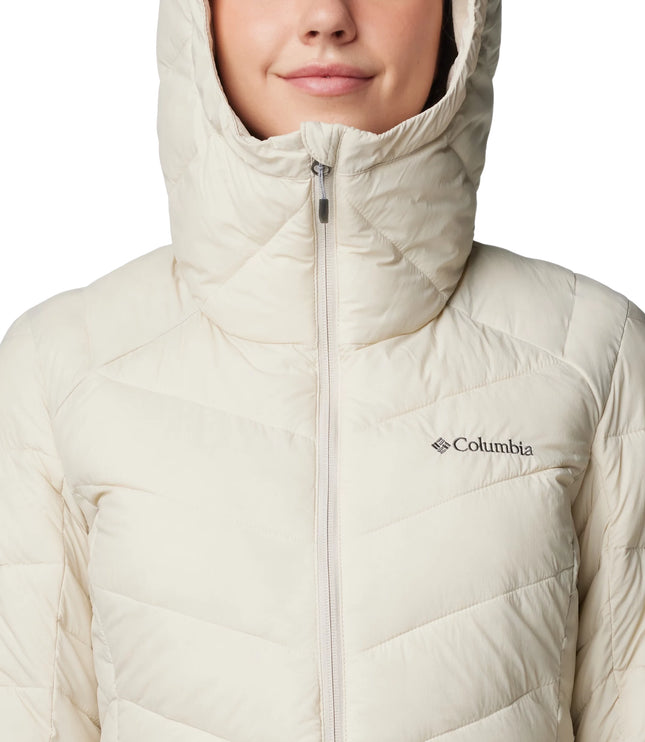 Columbia Women's Joy Peak II Mid Hooded Jacket Dark Stone