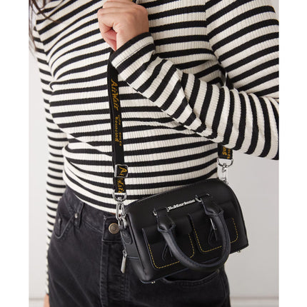 Dr. Martens Mini Top Handle Leather Bag Black