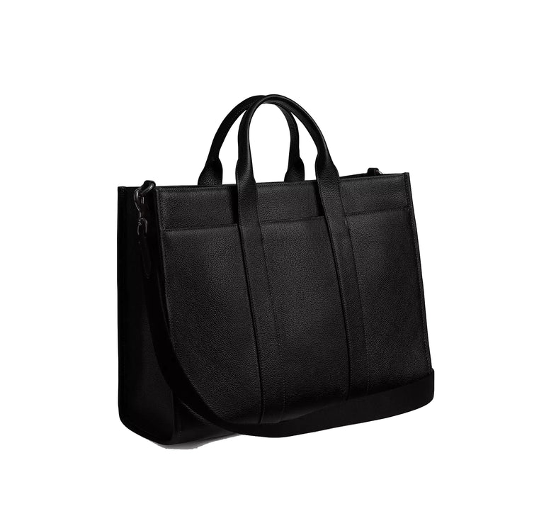 Coach Unisex Wesley Tote Black