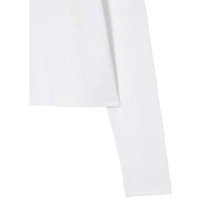 COS Women's Clean Cut Regular Long Sleeved T-Shirt White