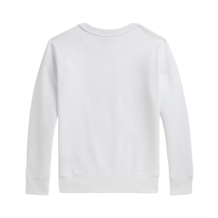 Polo Ralph Lauren Boy's Polo Bear Fleece Sweatshirt White