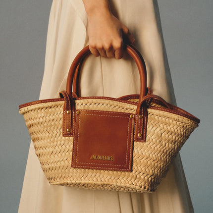 Jacquemus Women's The Small Soli Basket Light Brown