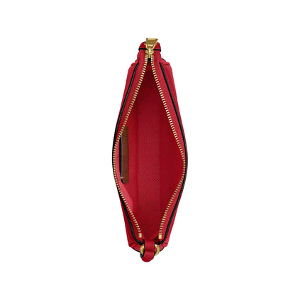 Coach Women's Plaza Bag 18 Brass/Scarlet