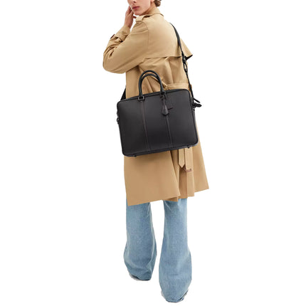 Coach Unisex Metropolitan Workbag Black