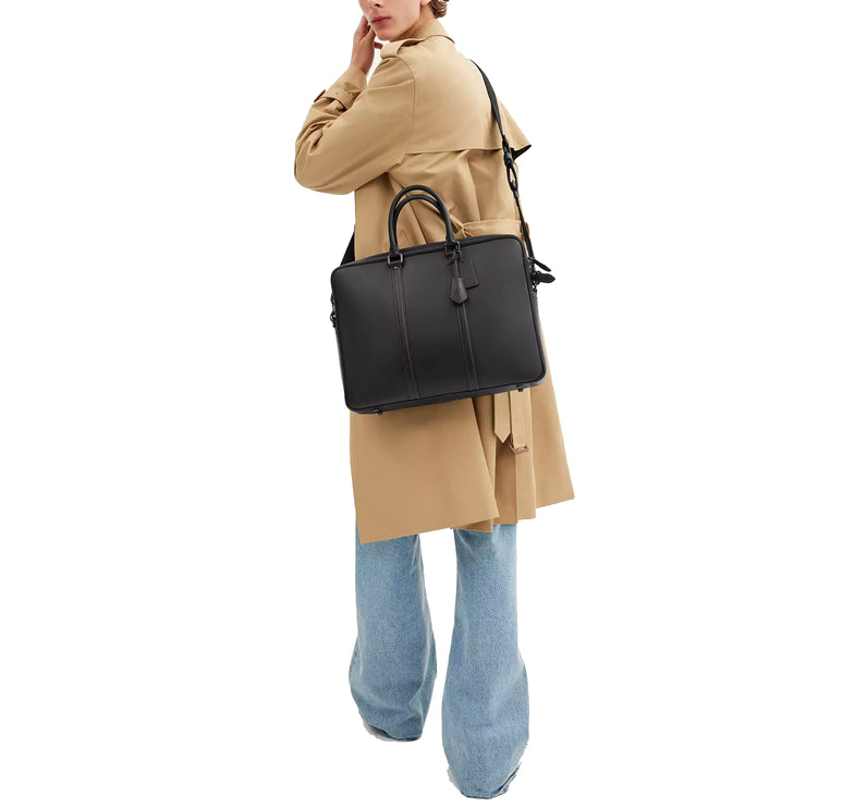 Coach Unisex Metropolitan Workbag Black