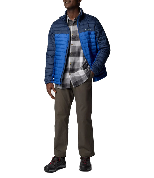 Columbia Men's Silver Falls II Jacket Mountain Blue/Collegiate Navy