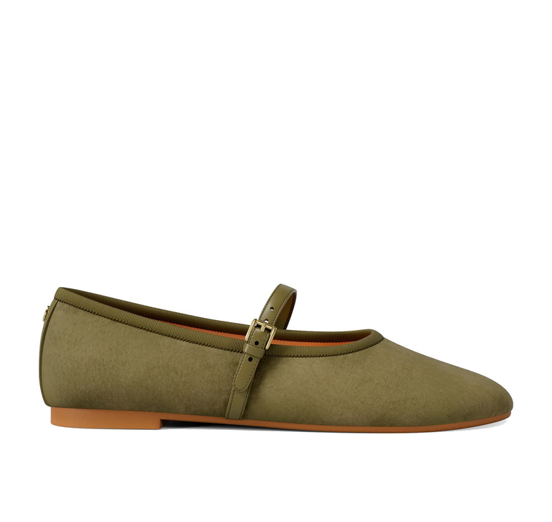 Michael Kors Women's Phoebe Ballet Flat Oregano