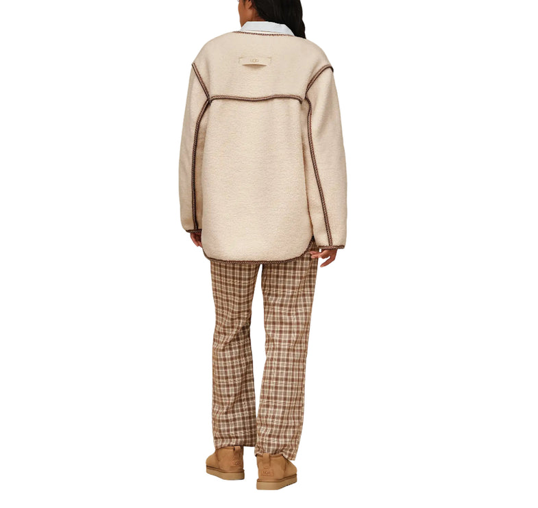 UGG Women's Emmersyn UGGbraid Jacket Cream