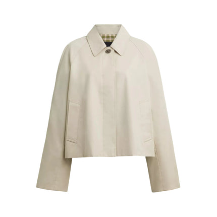 COACH Women's Swing Trench Coat Khaki