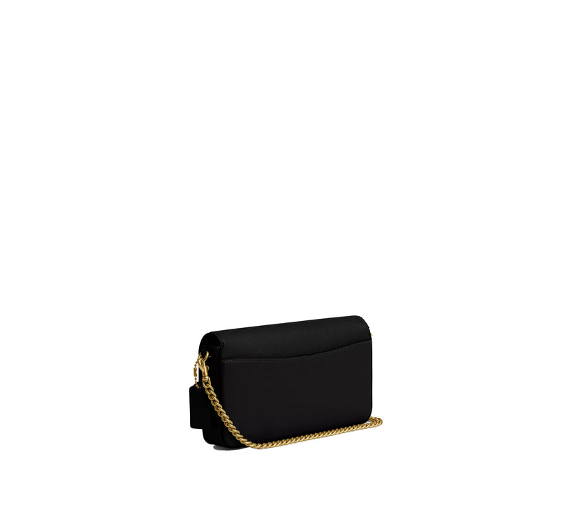 Coach Women's Mila Crossbody Bag With Signature Canvas Brass/Black