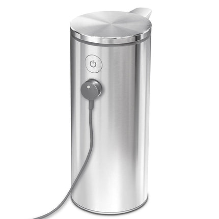 simplehuman Şarj Edilebilir Sensörlü Paslanmaz Çelik Sıvı Sabunluk 266 ml