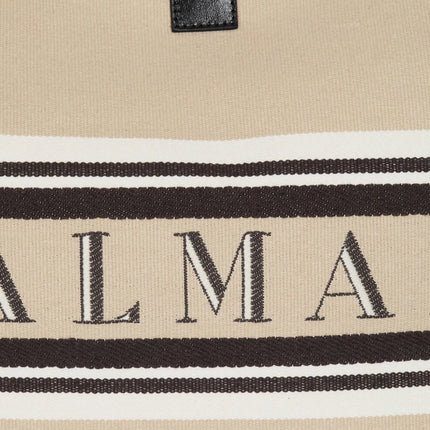 Balmain Women's Medium Release Shopper Bag Beige