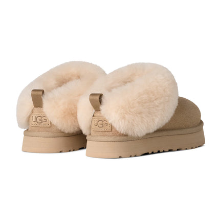 UGG Tazzelle çocuk terliği, hardal rengi (mustard seed) süet