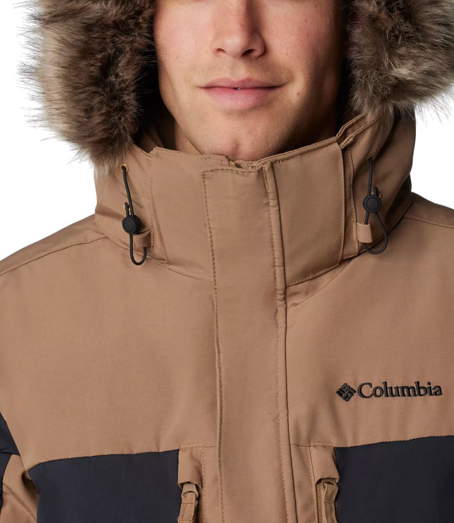 Columbia Men's Marquam Peak Fusion II Hooded Parka Delta/Black