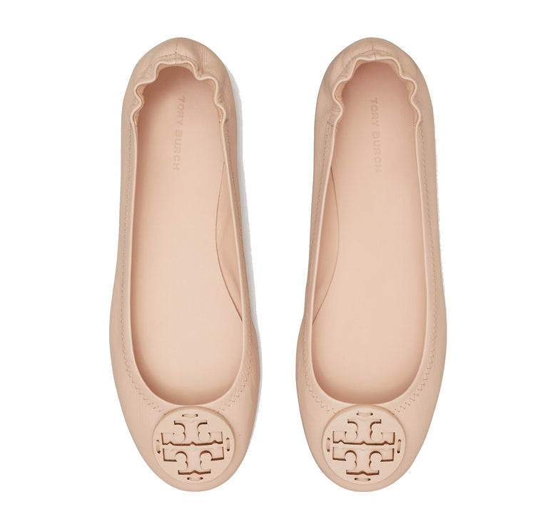 Tory Burch Women's Minnie Travel Ballet Soft Pink