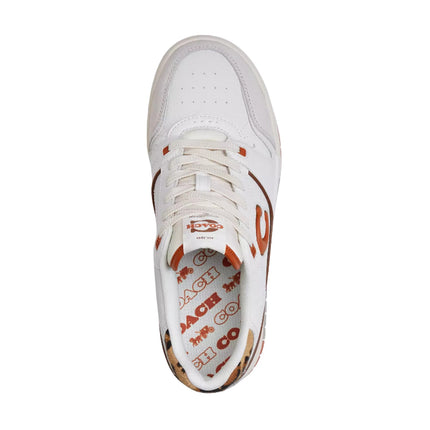 Coach Women's Soho Sneaker Toffee/Leopard