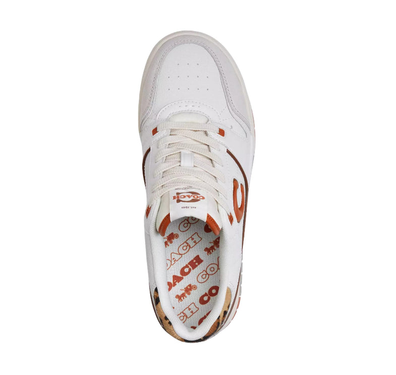 Coach Women's Soho Sneaker Toffee/Leopard