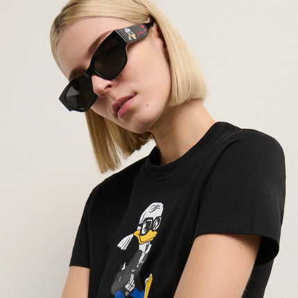 Disney x KARL LAGERFELD Unisex Sunglasses Black