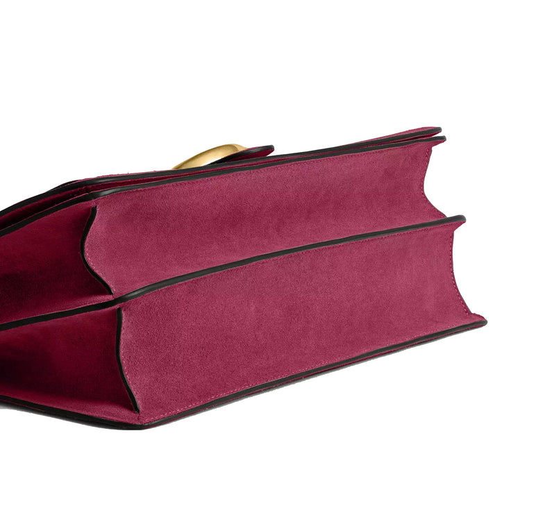 Coach Women's Tabby Shoulder Bag 36 Brass/Dark Fuchsia