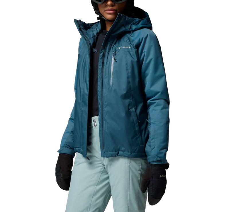 Columbia Women's Snowy Summit Insulated Jacket Everblue Dobby