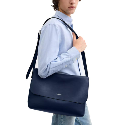 Coach Unisex Ludlow Messenger Bag Navy