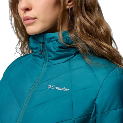 Columbia Women's Heavenly Hooded Jacket River Blue