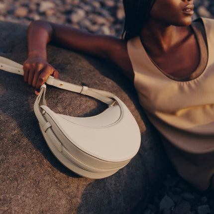 Polène Women's Numéro Dix Edition Textured Chalk