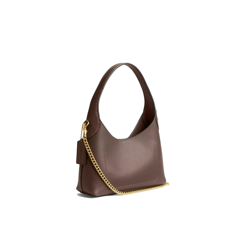 Coach Women's Brooklyn Shoulder Bag 23 Brass/Dark Stone