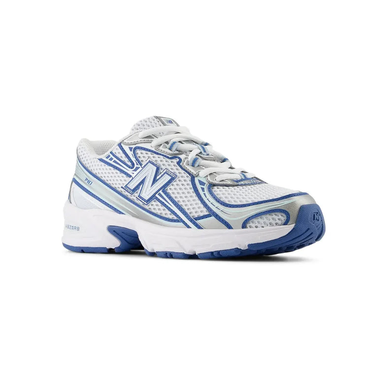 New Balance Grade School 740 White/Silver/Ice Blue GR740LB