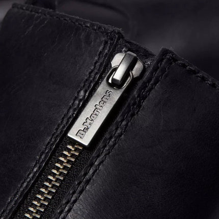 Dr. Martens Women's Amaayah Lo Leather Boots Black