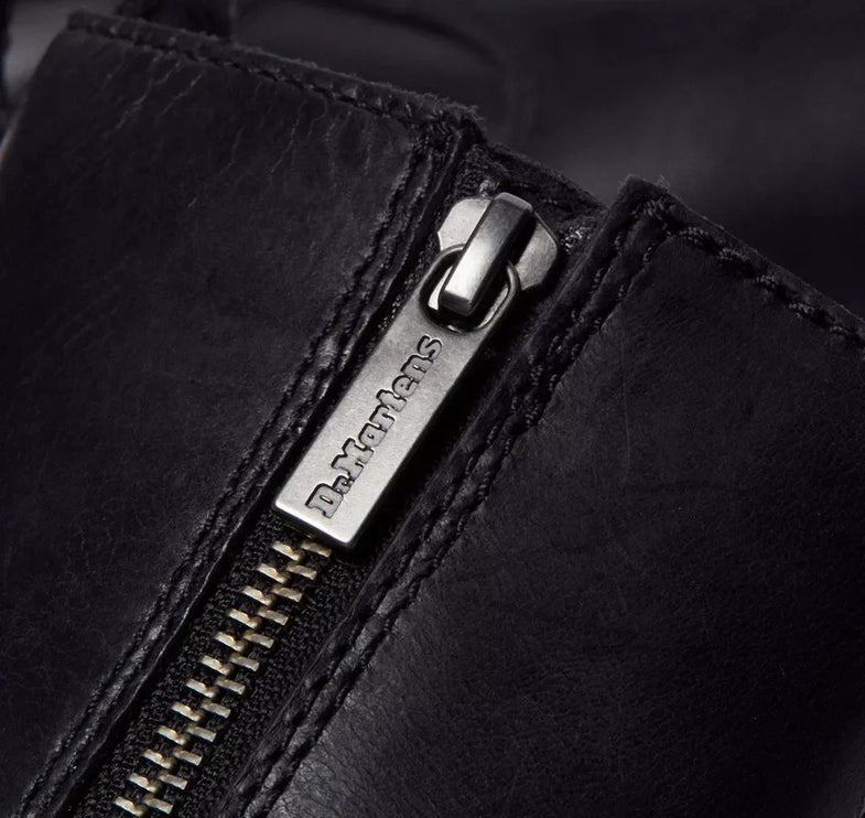 Dr. Martens Women's Amaayah Lo Leather Boots Black