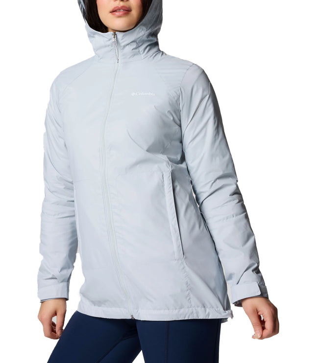 Columbia Women's Switchback II Lined Long Jacket Cirrus Grey