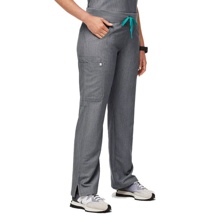 FIGS Women's Kade Cargo Scrub Pants Graphite