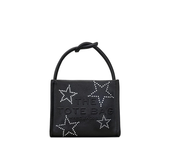 Marc Jacobs Women's The Star Satin Mini Tote Bag Black