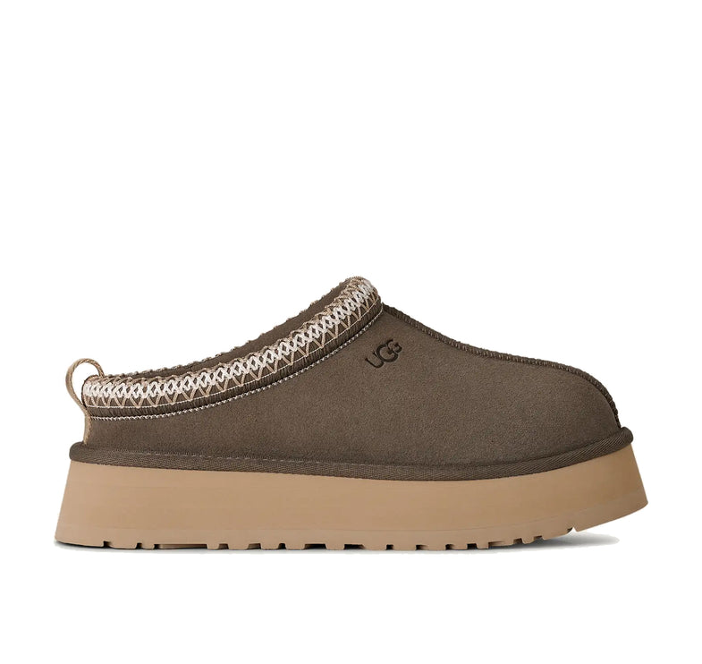 UGG Tazz II kadın terliği, koyu yeşil (dried oregano) süet