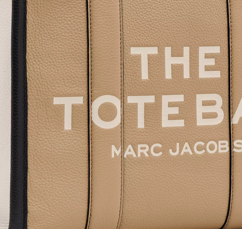 Marc Jacobs Women's The Colorblock Medium Tote Bag Camel Multi